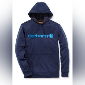 NWT Carhartt FORCE EXTREMES relaxed fit logo hoodie, in mens TALL 2XL